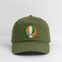 2026 Cรดte dโIvoire World Cup Grateful Dead Stealie Dad Hat - olive green