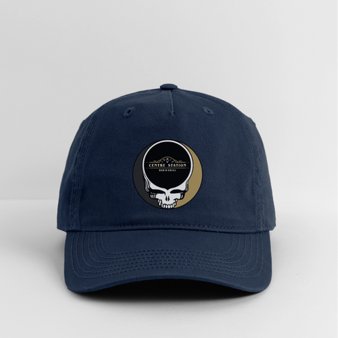 Centre Street Stealie Grateful Dead Dad Hat - navy