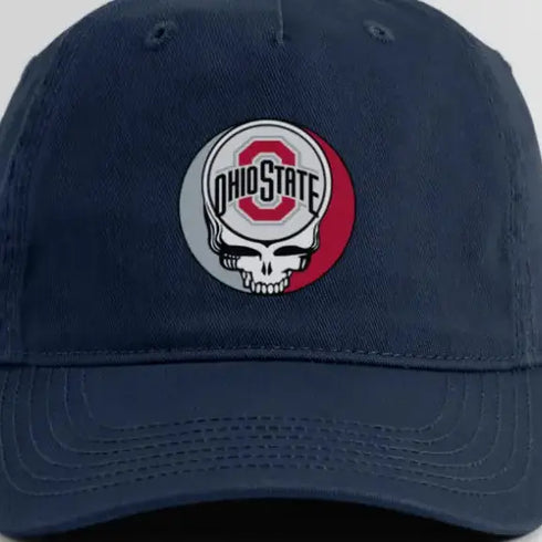 Ohio State Stealie Grateful Dead Dad Hat