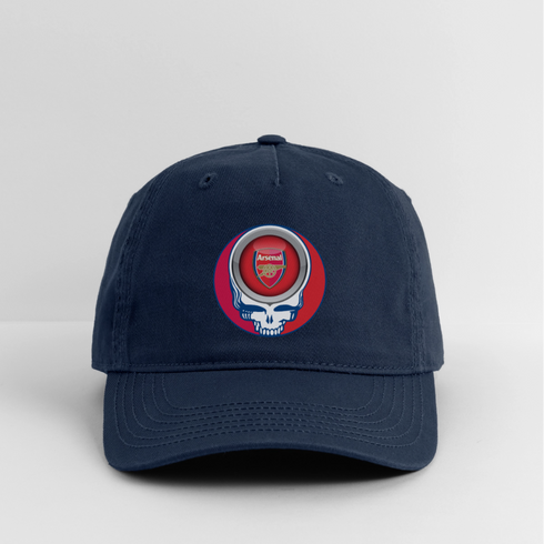 Arsenal Grateful Dead Stealie Dad Hat - navy