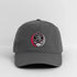 Toronto Raptors Grateful Dead Stealie Dad Hat - charcoal