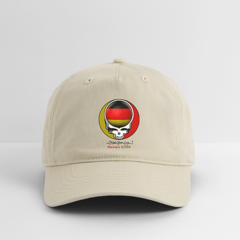 2026 Germany World Cup Grateful Dead Stealie Dad Hat - khaki