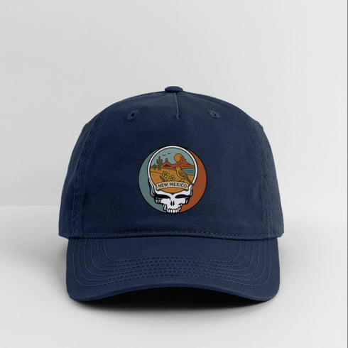 New Mexico Stealie Grateful Dead Dad Hat - navy