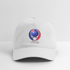 2026 New Zealand World Cup Grateful Dead Stealie Dad Hat - white