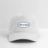 Life is dead. Signature Oval Blue Grateful Dead Stealie Dad Hat - white