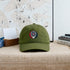 Cleveland Guardians Grateful Dead Stealie Dad Hat - olive green
