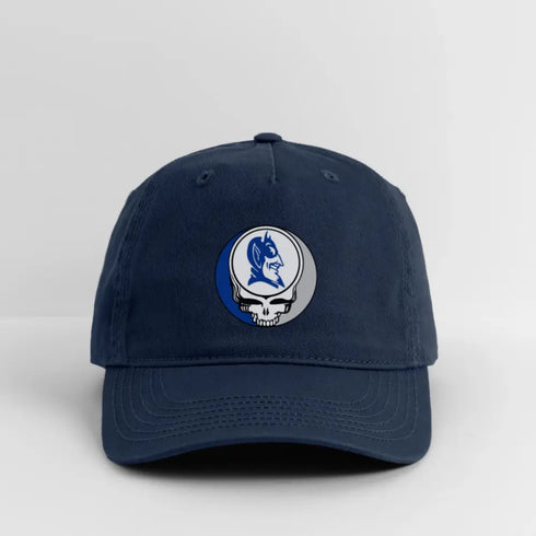 Duke University Grateful Dead Stealie Dad Hat - navy