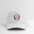 Jackson Hole Trail Map Stealie Grateful Dead Dad Hat - white