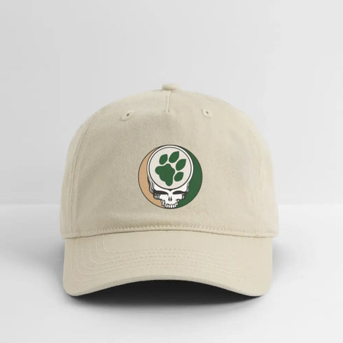 Ohio University Grateful Dead Stealie Dad Hat - khaki