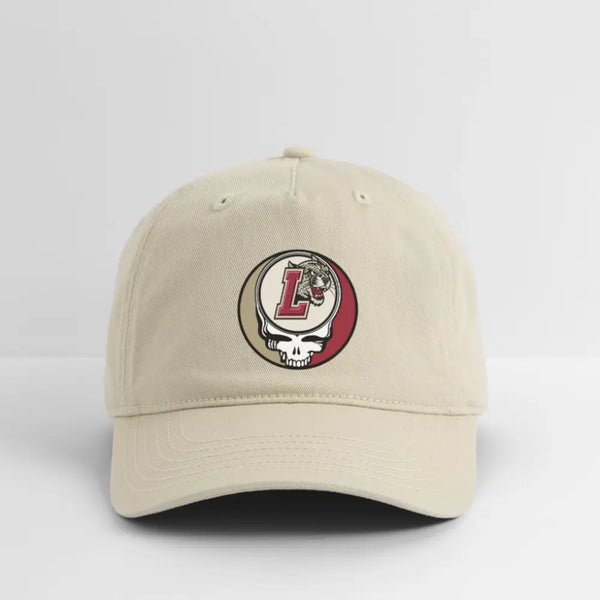 Lafayette College Grateful Dead Stealie Dad Hat - khaki
