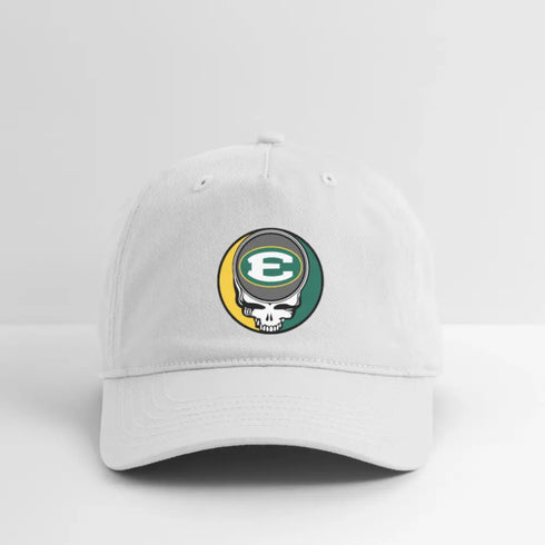 St. Edwards High School Stealie Grateful Dead Stealie Dad Hat - white