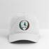 Vermont "Unofficial" State Flag Stealie Grateful Dead Dad Hat - white