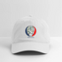 Beaver Creek Trail Map Stealie Grateful Dead Dad Hat - white