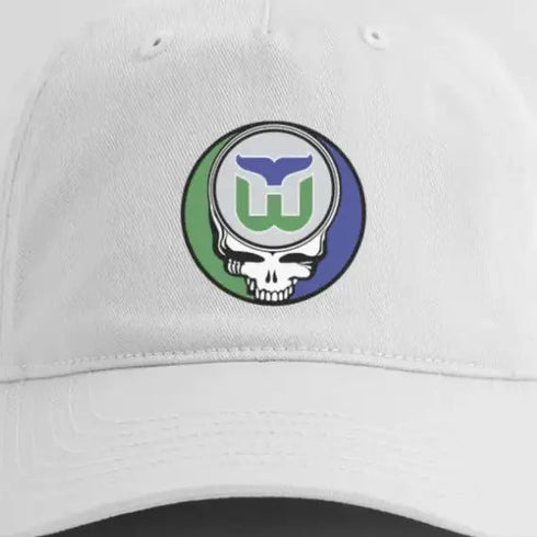 Hartford Whalers Stealie Grateful Dead Dad Hat - NHL