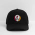Miami Heat Grateful Dead Stealie Dad Hat - black