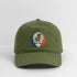 University of Florida Stealie Grateful Dead Stealie Dad Hat - olive green