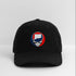 Connecticut Map Stealie Grateful Dead Dad Hat - black