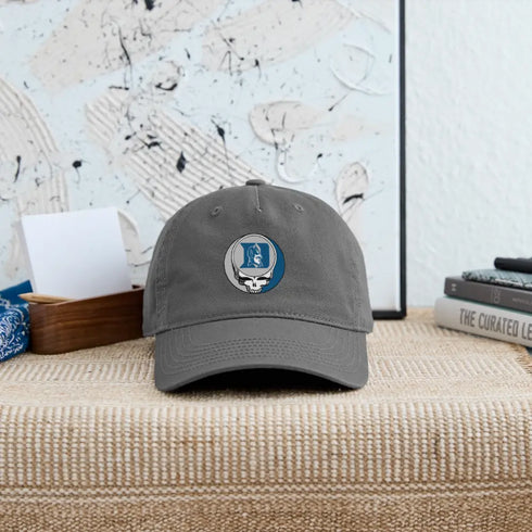 Duke University Grateful Dead Stealie Dad Hat - charcoal