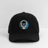 Carolina Panthers Grateful Dead Stealie Dad Hat - black