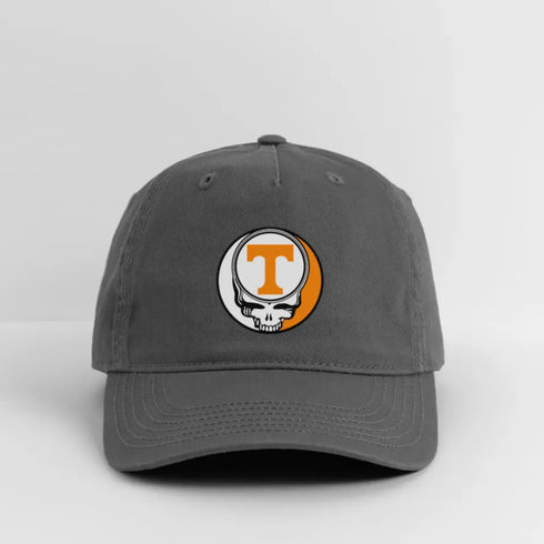 University of Tennessee Grateful Dead Stealie Dad Hat - charcoal