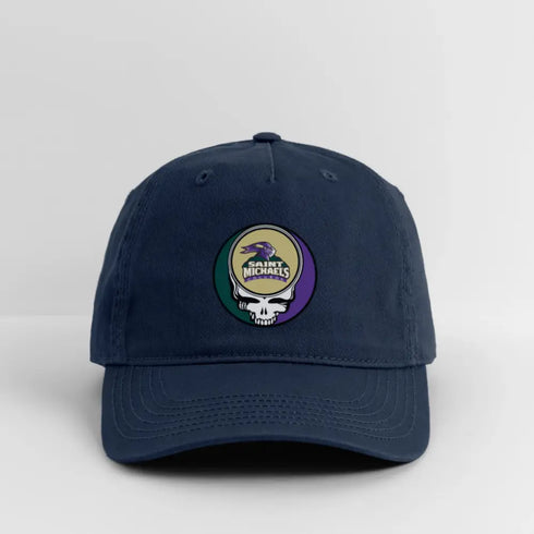 Saint Michael's College Grateful Dead Stealie Dad Hat - navy