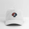 Stealie Pup Stealie Grateful Dead Dad Hat - white