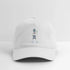 Life is dead. Peace Lovin' Jerry Grateful Dead Stealie Dad Hat - white