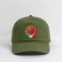 2026 Morocco World Cup Grateful Dead Stealie Dad Hat - olive green
