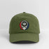 Bromley Outing Club Grateful Dead Stealie Dad Hat - olive green