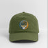 Maryland Stealie Grateful Dead Dad Hat - olive green