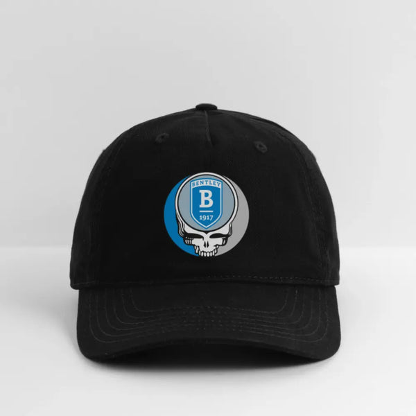 Bentley University Grateful Dead Stealie Dad Hat - black