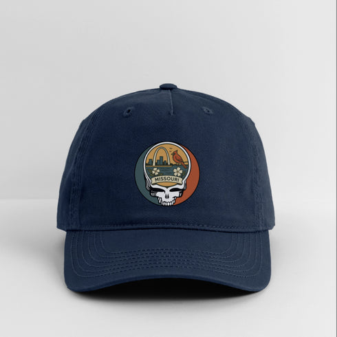Missouri Stealie Grateful Dead Dad Hat - navy
