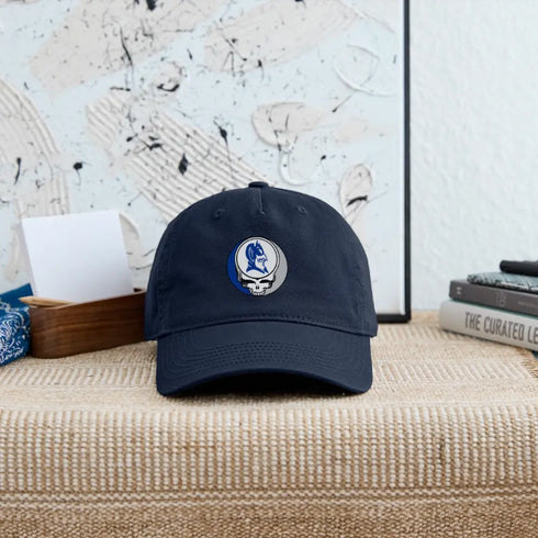 Duke University Grateful Dead Stealie Dad Hat - navy