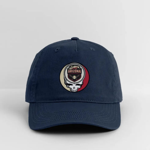 Arizona Diamondbacks Grateful Dead Stealie Dad Hat - navy