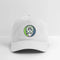 Hi-Fidelity Stealie Grateful Dead Stealie Dad Hat - white