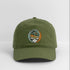 Florida Stealie Grateful Dead Dad Hat - olive green