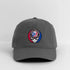 Ohio Region Ski Patrol Grateful Dead Stealie Dad Hat - charcoal