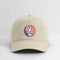 Stars and Stripes Stealie Grateful Dead Stealie Dad Hat - khaki
