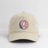 Stars and Stripes Stealie Grateful Dead Stealie Dad Hat - khaki