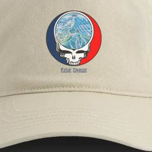 Ride Tahoe Trail Map Grateful Dead Dad Hat