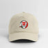 University of Utah Grateful Dead Stealie Dad Hat - khaki