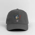 Life is dead. Jammin' Jerry Grateful Dead Stealie Dad Hat - charcoal