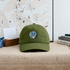 Columbia University Grateful Dead Stealie Dad Hat - olive green