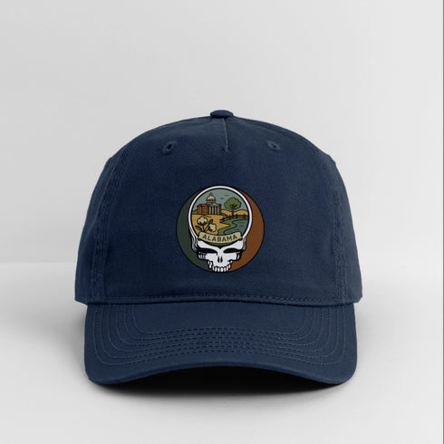 Alabama Stealie Grateful Dead Dad Hat - navy