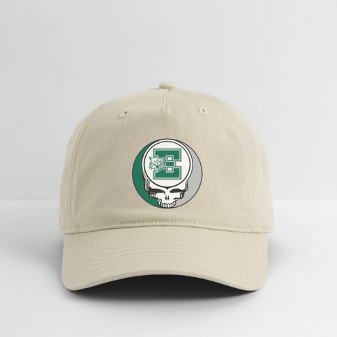 Custom Stealie Grateful Dead Dad Hat (67) - khaki