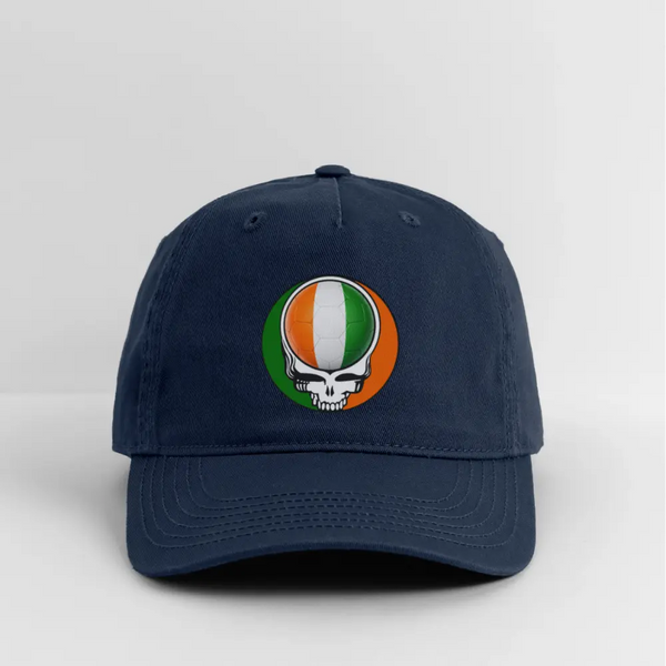 2026 Côte d’Ivoire World Cup Grateful Dead Stealie Dad Hat - navy