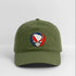South Carolina Map Stealie Grateful Dead Dad Hat - olive green