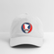 Minnesota Map Stealie Grateful Dead Dad Hat - white