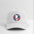 Minnesota Map Stealie Grateful Dead Dad Hat - white