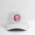 Atlanta Hawks Grateful Dead Stealie Dad Hat - white